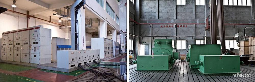 國家電器產品質量監(jiān)督檢驗中心風電變頻器測試臺現(xiàn)場圖