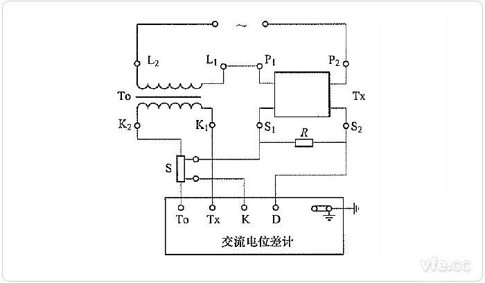 差值法原理測量非傳統(tǒng)電流互感器電壓輸出誤差線路